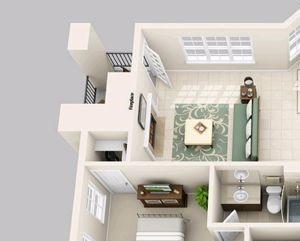 3 Bed - 3 Bath, 1702 sq ft, C2 - Van Gogh floor plan