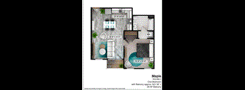 person is a contemporary home design with bedrooms and bathrooms.