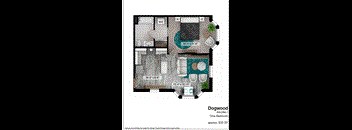 bedroom floor plan an in 2d