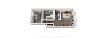 The Element at 3900 apartments in Macon GA photo of one bedroom apartment