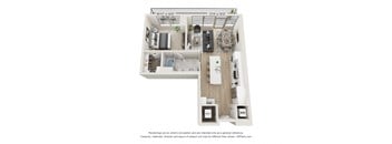 Luxury highrise apartment at Monarch HALL Park in Frisco, TX