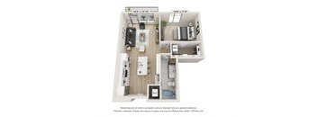 Luxury highrise apartment at Monarch HALL Park in Frisco, TX
