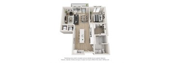 Luxury highrise apartment at Monarch HALL Park in Frisco, TX