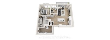 Luxury highrise apartment at Monarch HALL Park in Frisco, TX