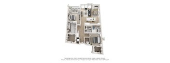 Luxury highrise apartment at Monarch HALL Park in Frisco, TX