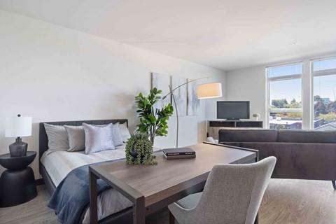 spacious living area