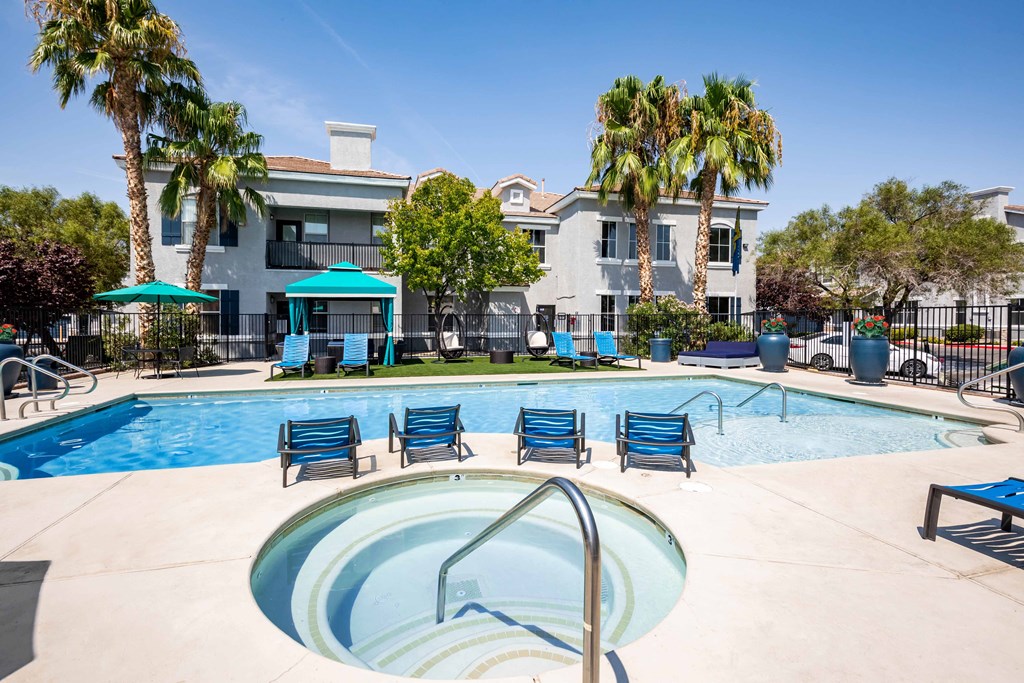 Soak in the relaxing spa