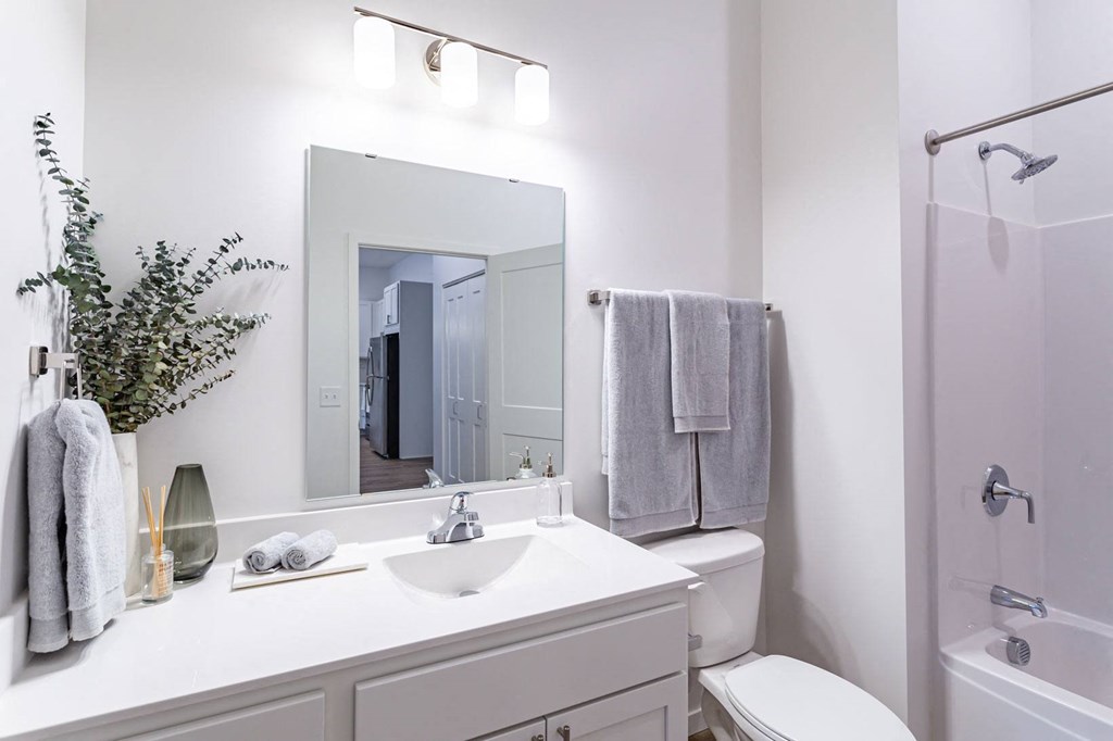 Elevated bathroom finishes a The Ellie