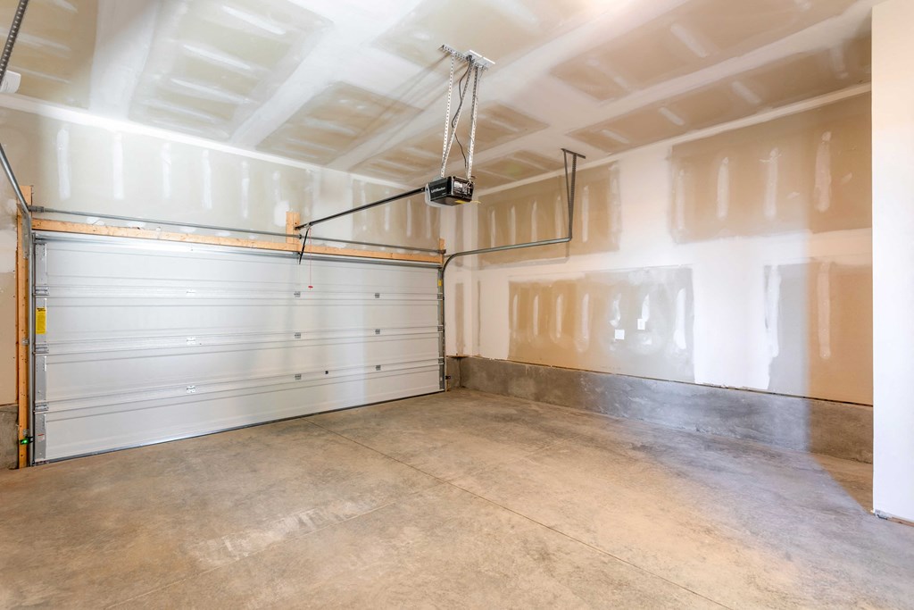 Brand New Townhomes in Gallatin TN - The Gardens at Preston Park - Large Garage with Concrete Floor