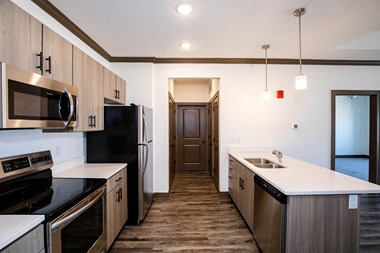 open spaced kitchen