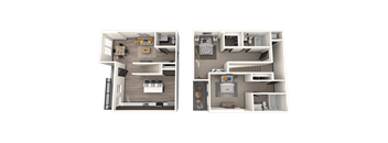 townhome A floorplan