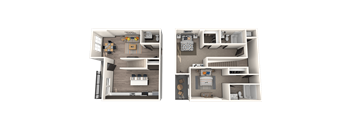 townhome B floorplan