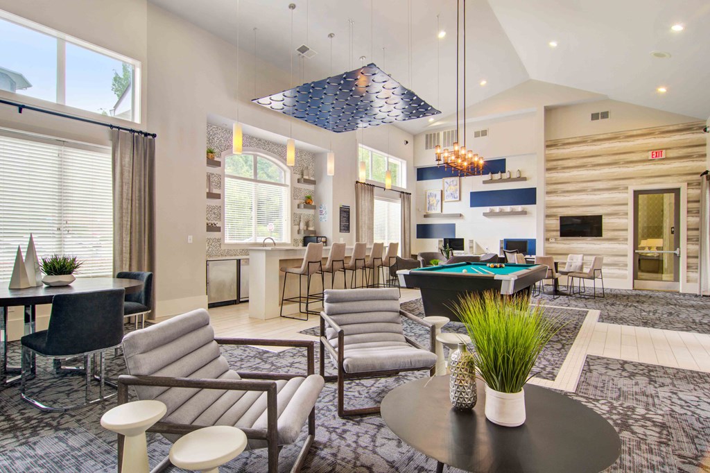 Twenty25 Barrett apartments in Kennesaw, GA photo of clubhouse