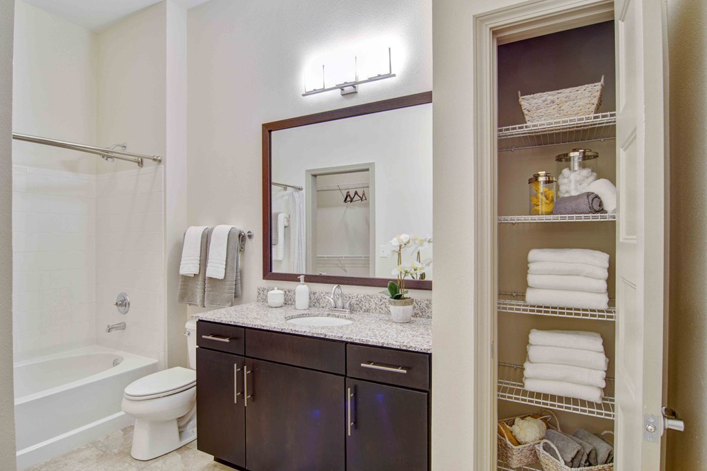 Twenty25 Barrett apartments in Kennesaw, GA photo of bathroom