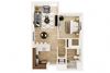1 Bed 1 Bath 2D