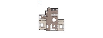 Two Bedroom Plan 11