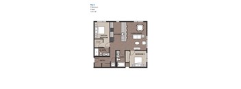 Two Bedroom Plan 9
