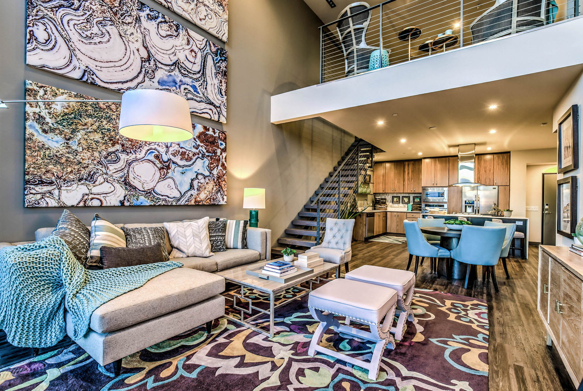 clubhouse seating area