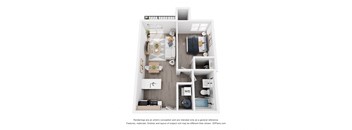 a 1 bedroom floor plan  summit  503 sq ft
