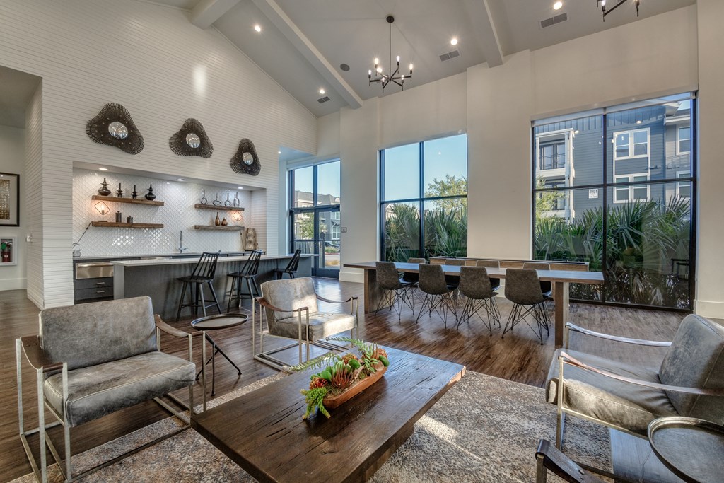 Photo of inside of Village of Rowletts Apartment Clubhouse.