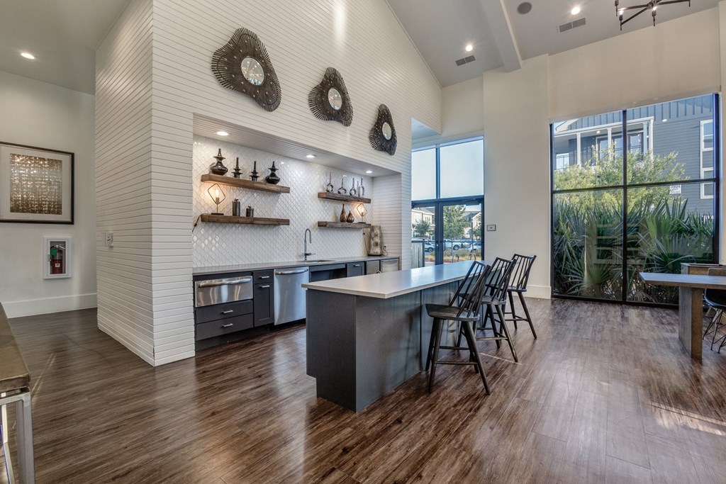 Photo of inside of Village of Rowletts Apartment Clubhouse.