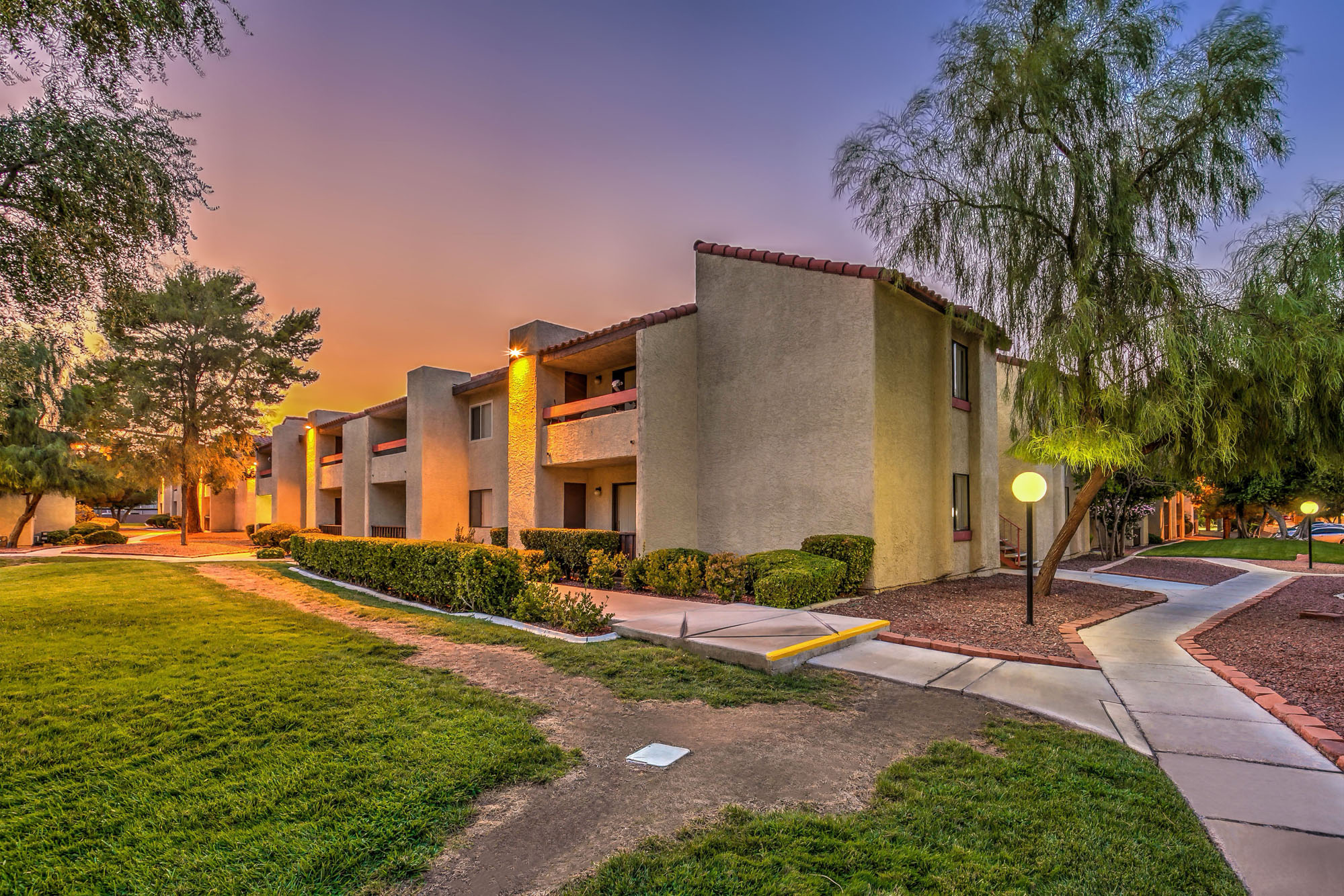 exterior of building, 2 story
