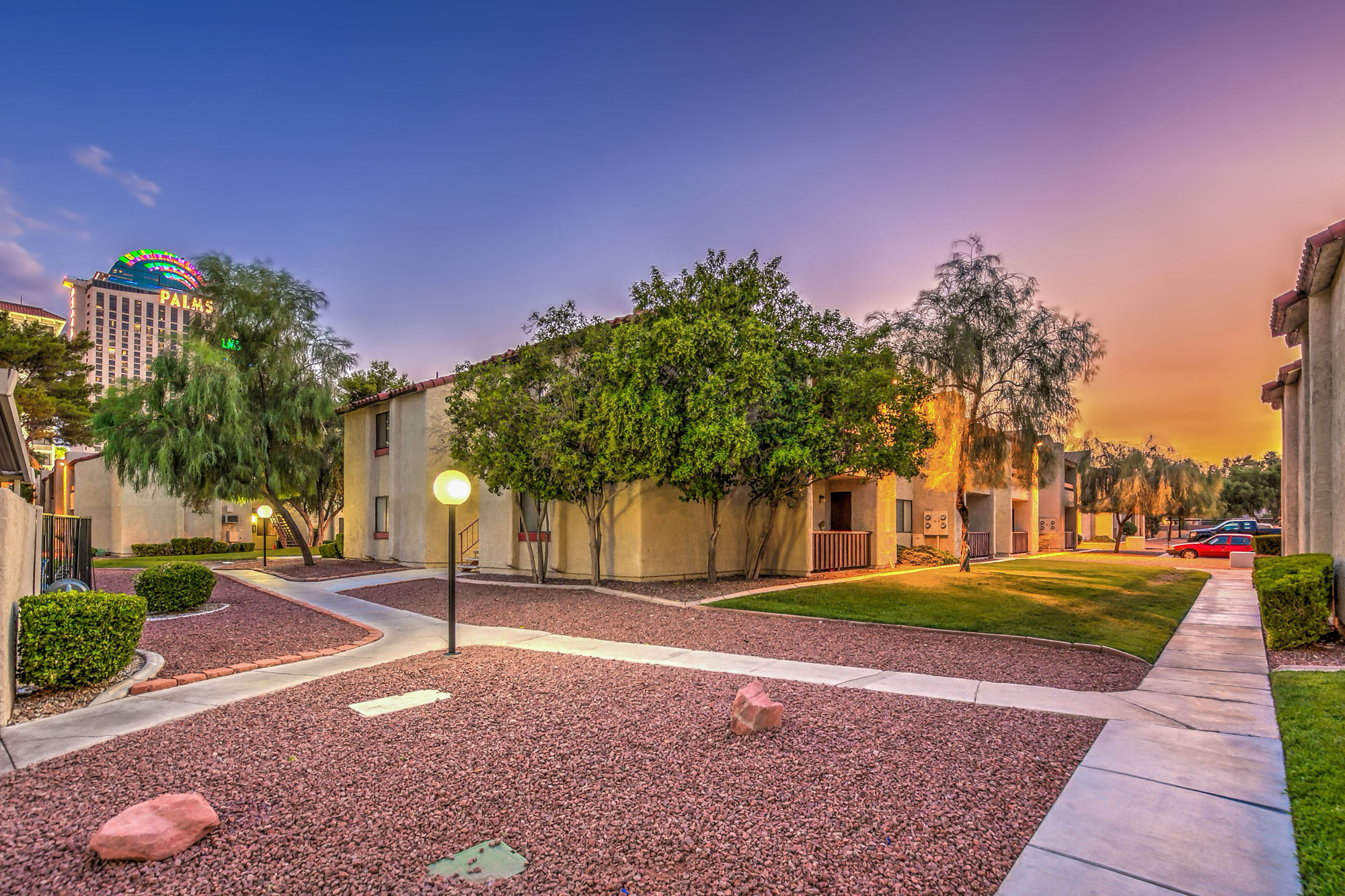 beautiful landscaping