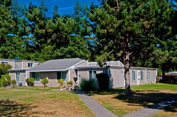 lush landscaping 2500 NE McWilliams Road 1-3 Beds Apartment for Rent - Photo Gallery 4