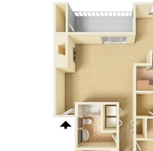 2 Bed - 2 Bath |992 sq ft floorplan 2 Bed - 2 Bath |992 sq ft floorplan