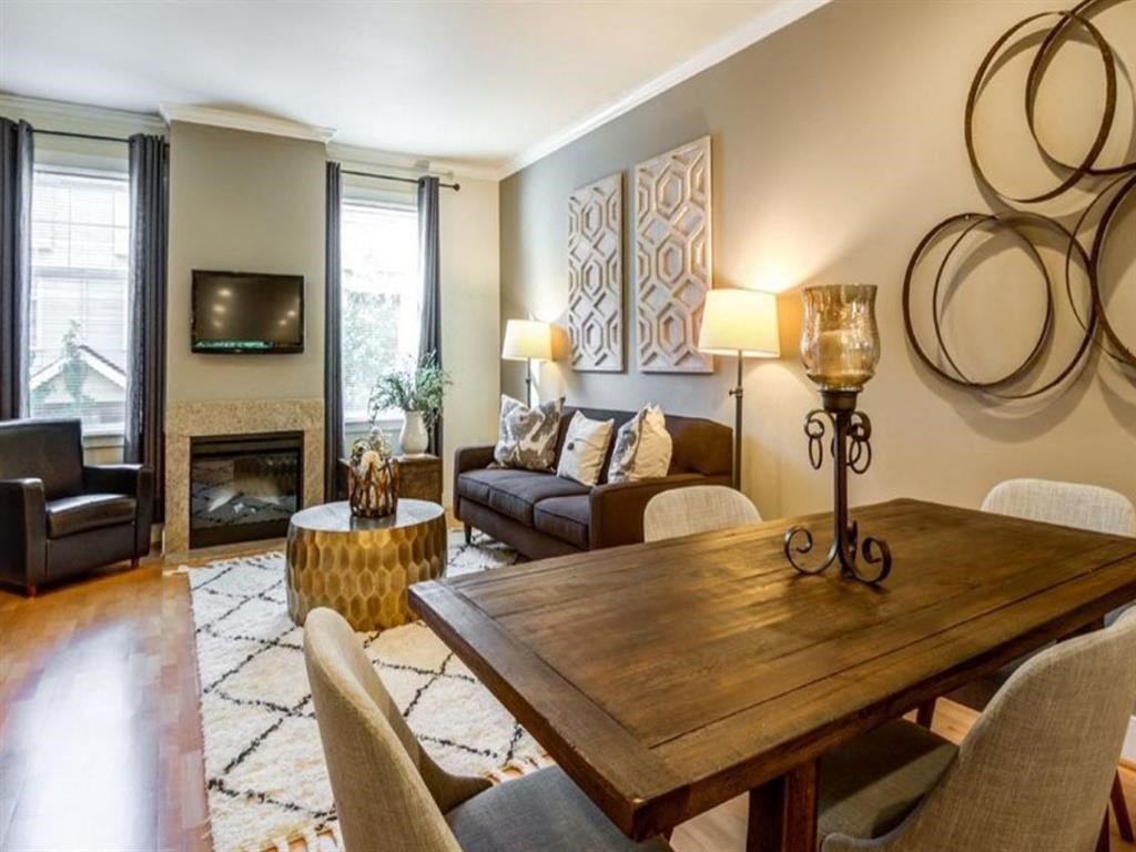 lots of natural light in apartment