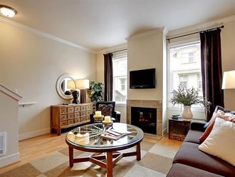 Fireplace with Granite Surround in specific apartments - Photo Gallery