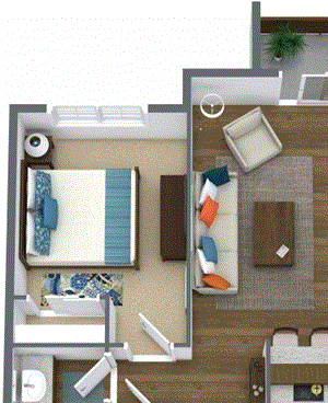 One Bedroom Fully Renovated