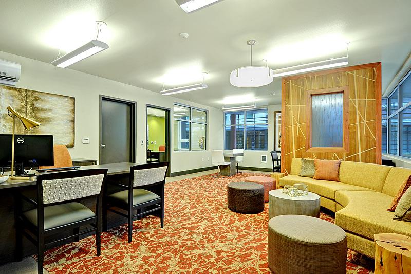 Spacious Resident Lounge