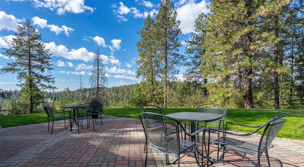 lush green areas and wooded views