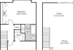 Florence 1439 2 Bed 2.5 Bathroom Floor Plan Florence 1439 2 Bed 2.5 Bathroom Floor Plan at Bella Terra Apartments, Mukilteo, 98275