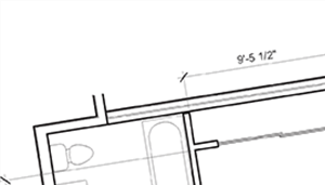 1 Bed - 1 Bath, 630 sq ft, Urban 1 Bedroom D floor plan