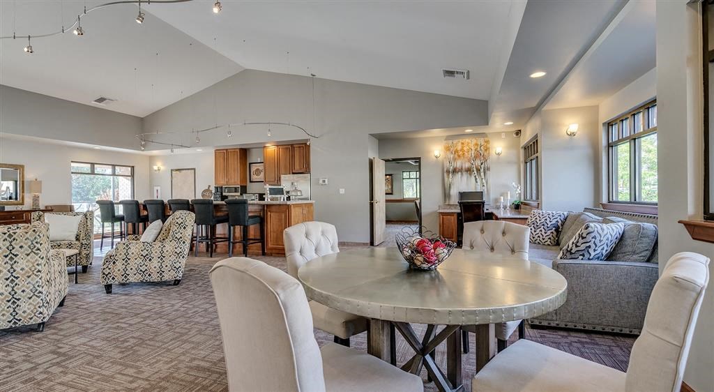 clubhouse with kitchen area