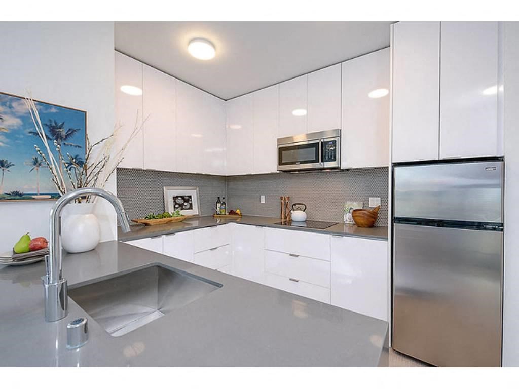 Kitchen with open counter space
