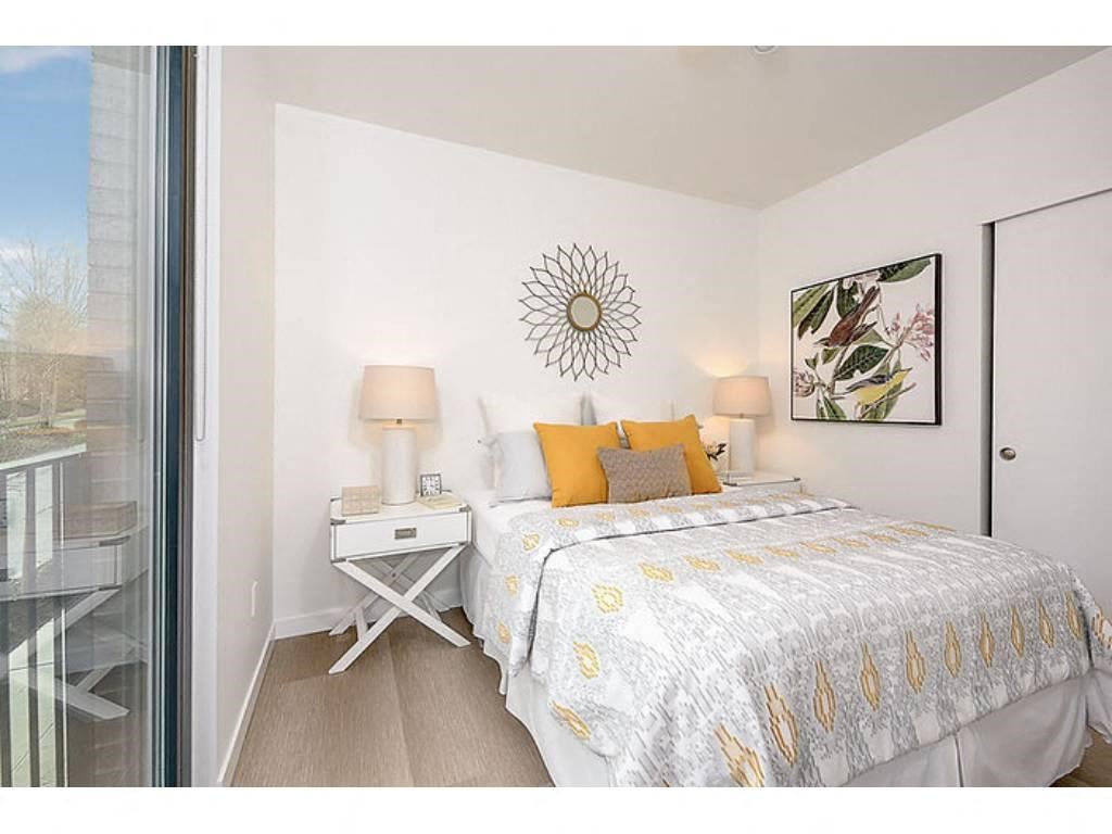 Bedroom with Juliette balcony