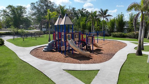 playground at Woodlake Villas apartments in Southeast Orlando