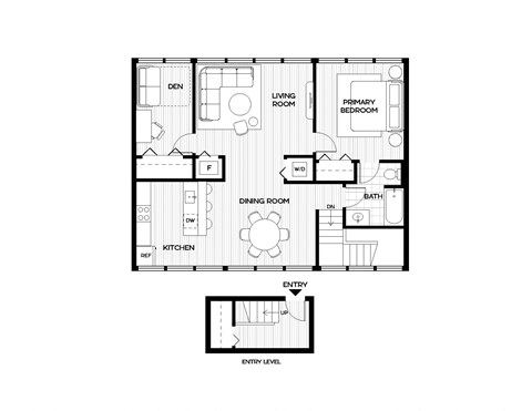 bedroom floor plan  the circulatory