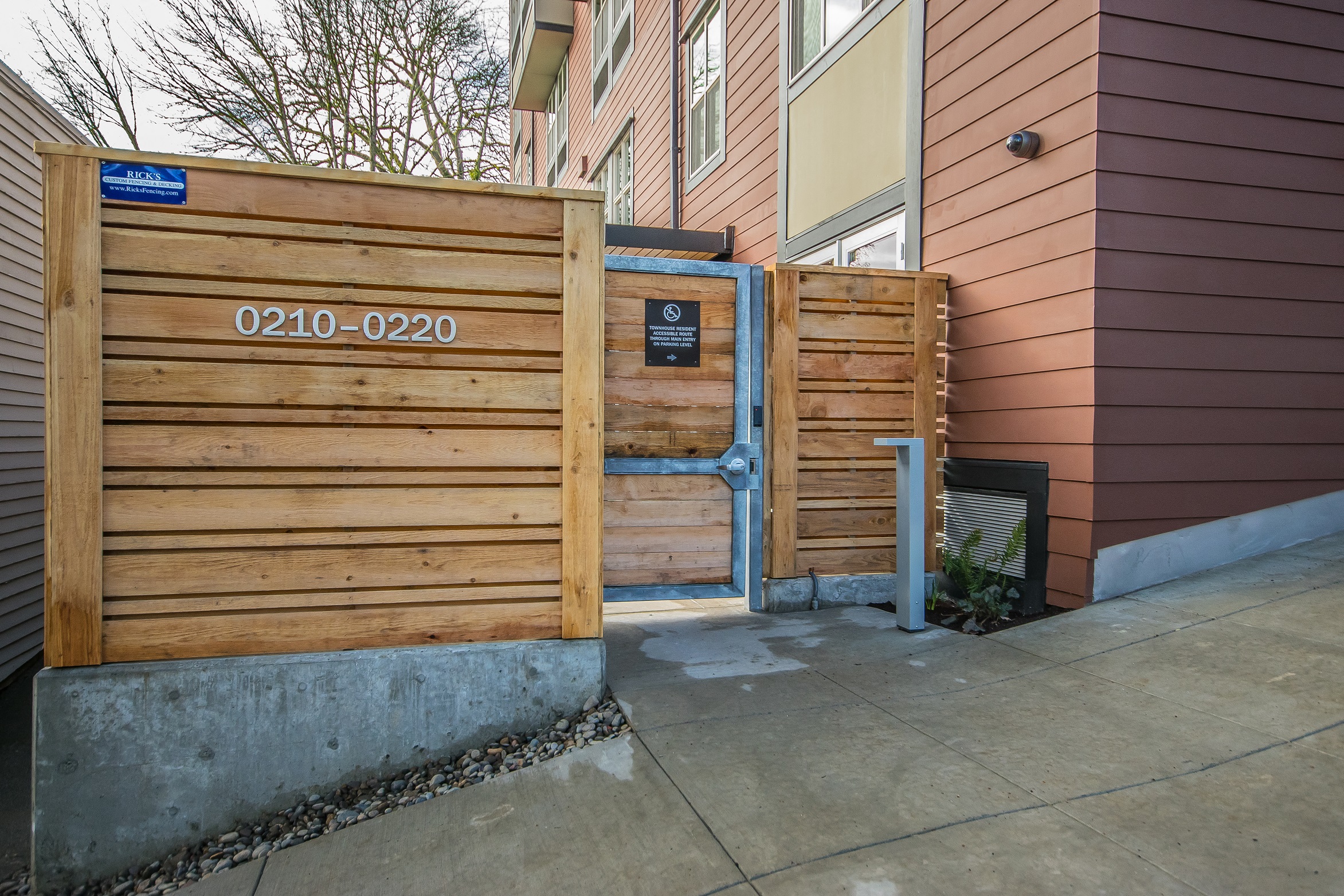 Exterior of building