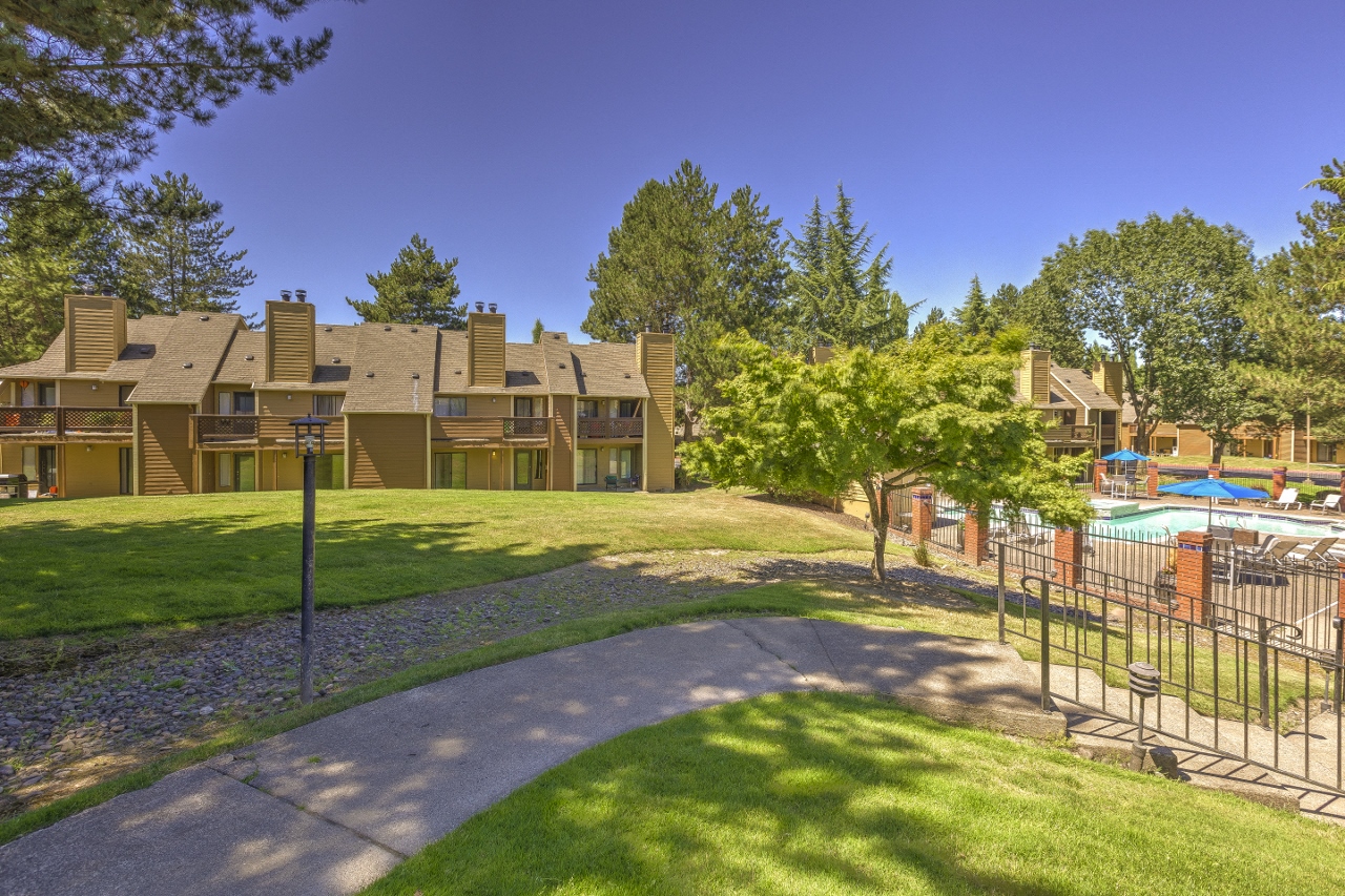 plenty of green spaces