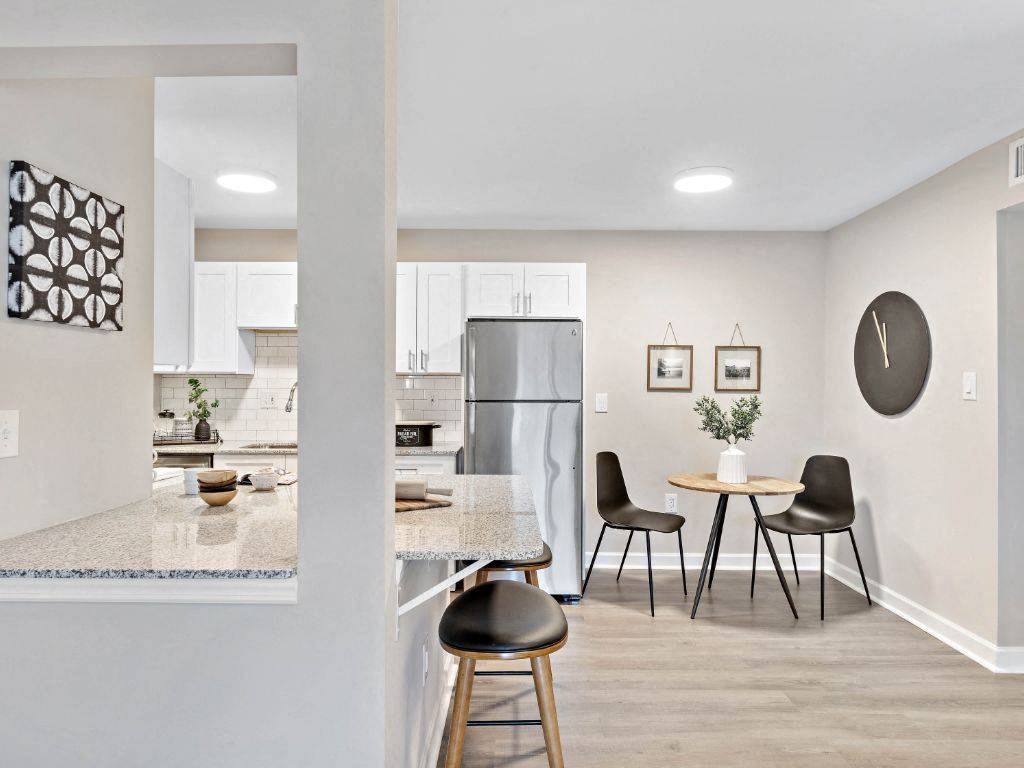 Kitchen with Efficient Appliances