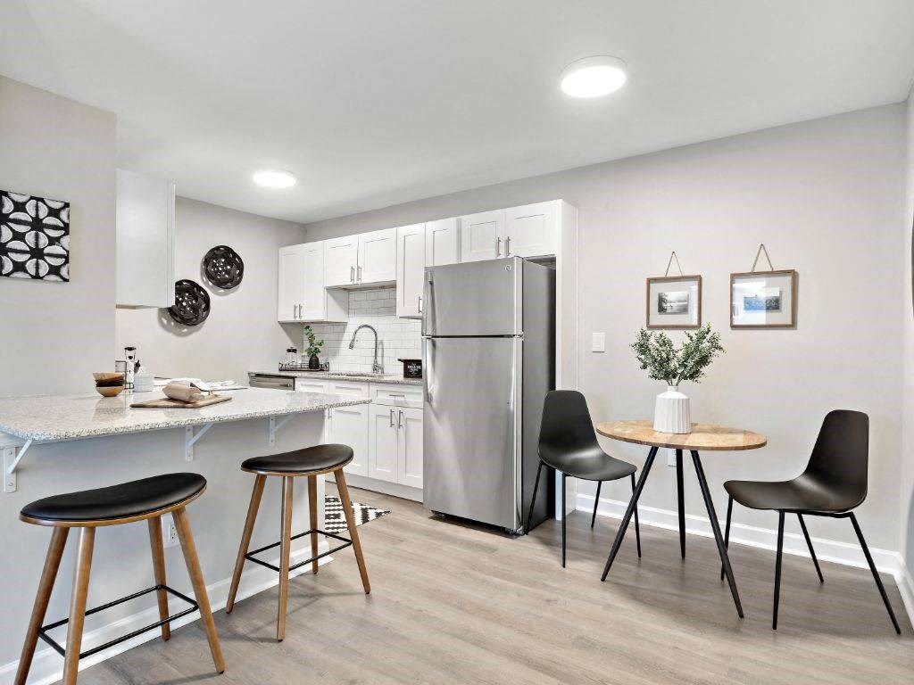 Kitchen with Efficient Appliances