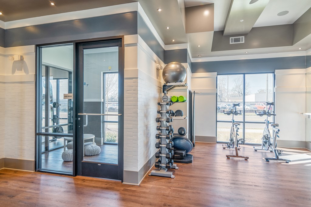 the gym at the preserve at ballantyne commons