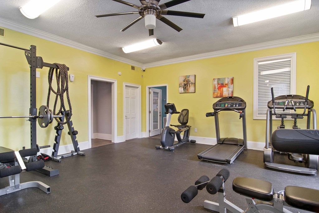 Audubon Briarcliff apartments in Atlanta Georgia photo of fitness center