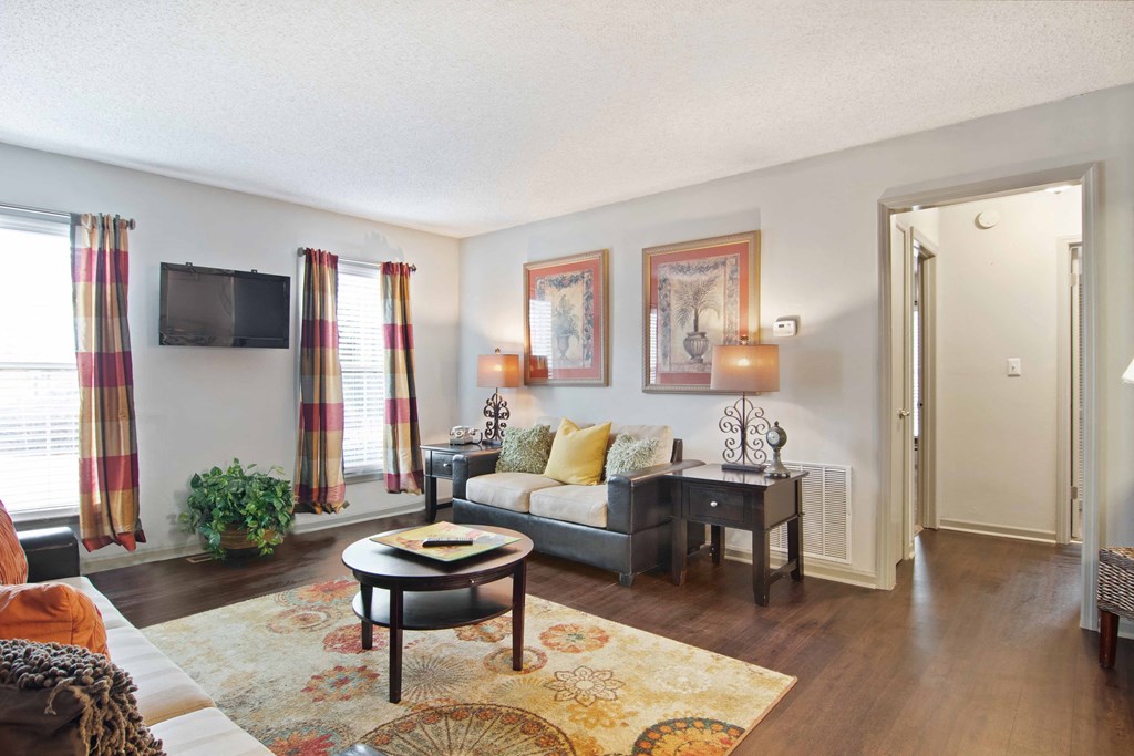 Audubon Briarcliff apartments in Atlanta Georgia photo of living room