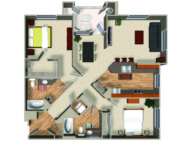 9350 S. Cimarron Road 1-2 Beds Apartment for Rent - Photo Gallery 12