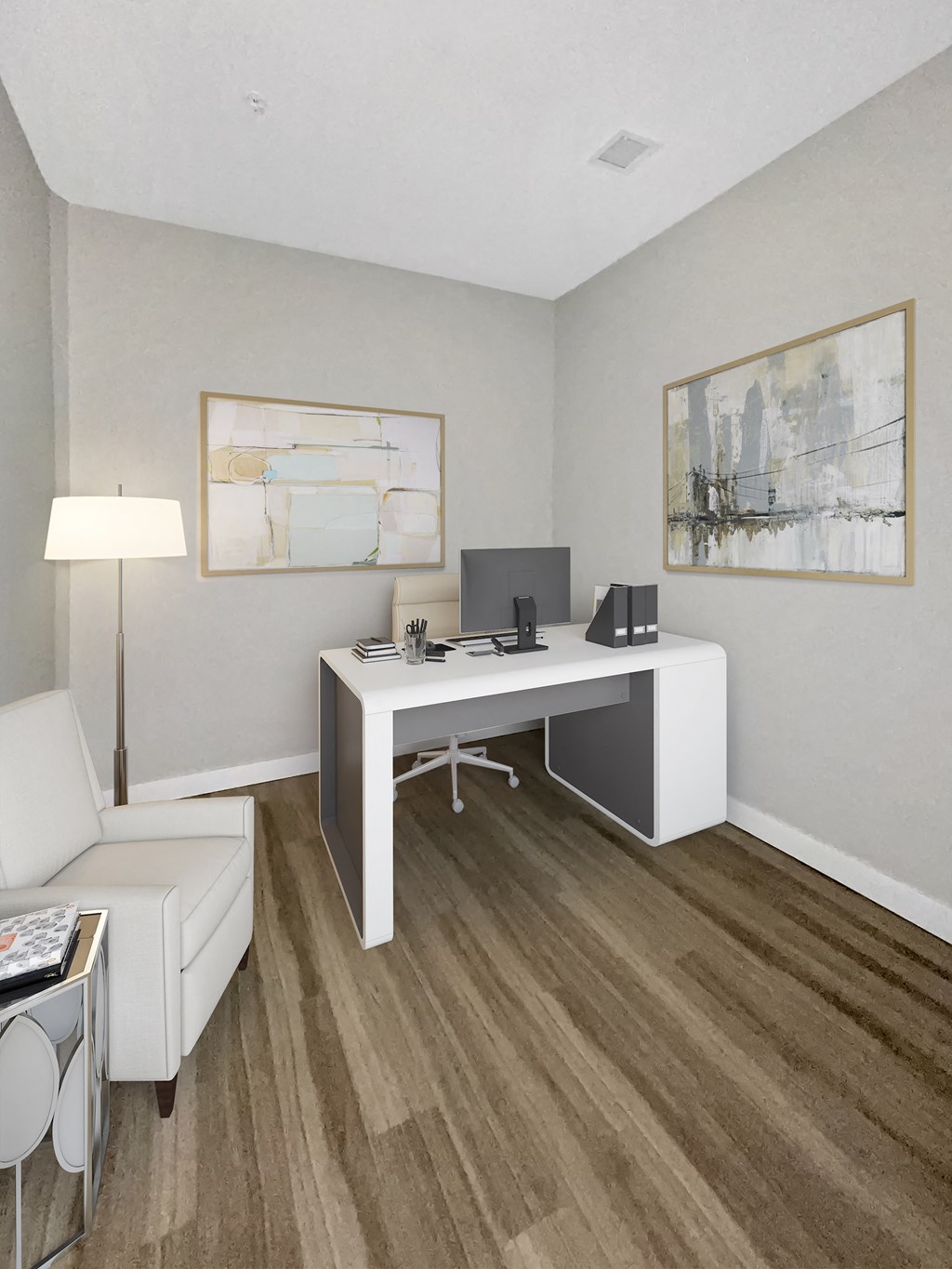 bedroom office space